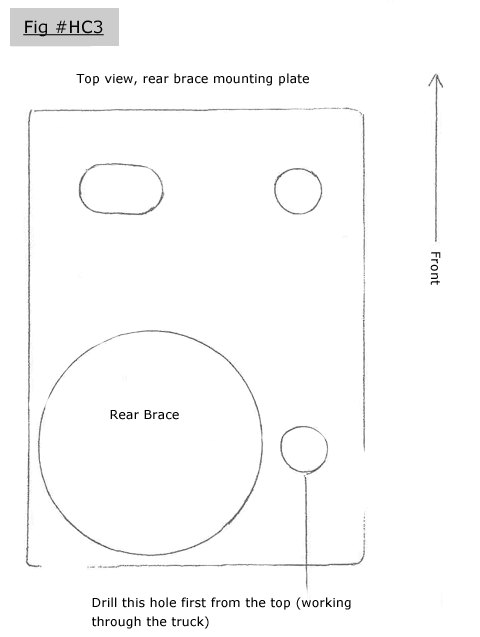 Roll Bar Installation Diagram, Figure HC3